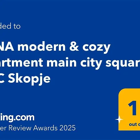Апартаменти Mina Modern & Cozy Main Square Gtc Скоп'є