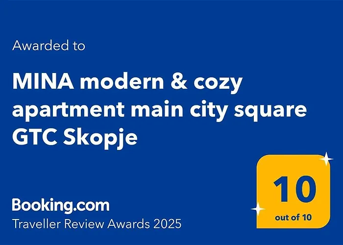 Appartement Mina Modern & Cozy Main Square Gtc Skopje